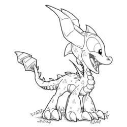Spyro Ausmalbild #205124 zum Ausdrucken und Ausmalen