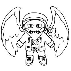 Stumble Guys Ausmalbild #215587 zum Ausdrucken und Ausmalen