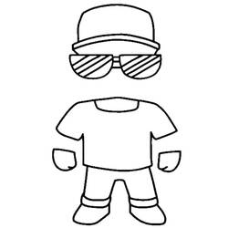 Stumble Guys Ausmalbild #215605 zum Ausdrucken und Ausmalen
