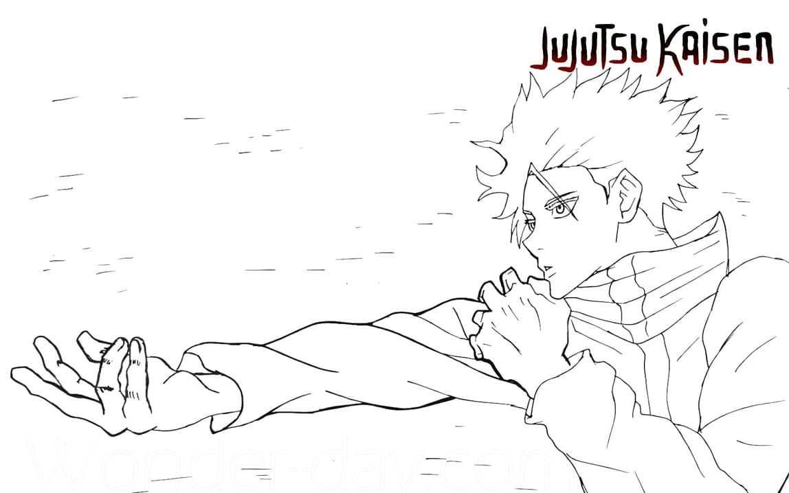 Malvorlage: Jujutsu Kaisen (Anime und Manga) #183231 - Kostenlose Malvorlagen zum Ausdrucken
