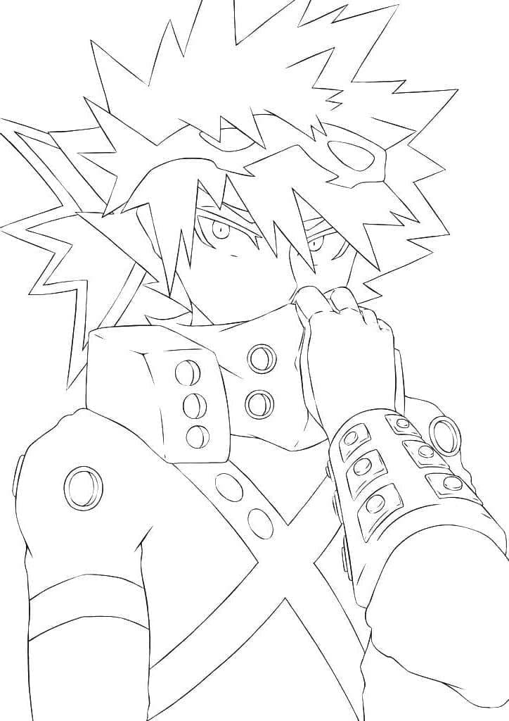 Malvorlage: Katsuki Bakugo (Anime und Manga) #217099 - Kostenlose Malvorlagen zum Ausdrucken
