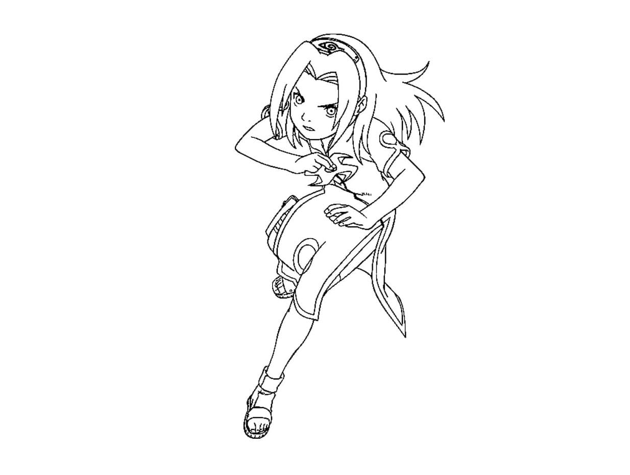 Malvorlage: Sakura Haruno (Anime und Manga) #179936 - Kostenlose Malvorlagen zum Ausdrucken