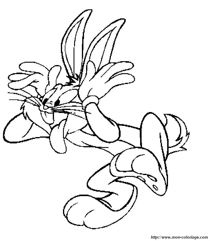 Malvorlage: Bugs Bunny (Cartoon-Charaktere) #26432 - Kostenlose Malvorlagen zum Ausdrucken