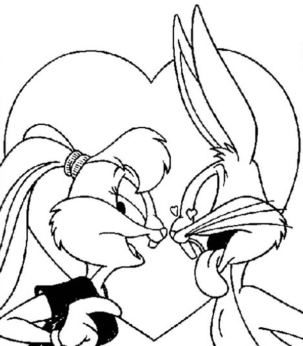 Malvorlage: Bugs Bunny (Cartoon-Charaktere) #26468 - Kostenlose Malvorlagen zum Ausdrucken