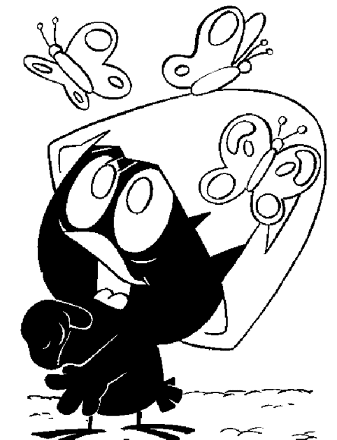 Malvorlage: Calimero (Cartoon-Charaktere) #35863 - Kostenlose Malvorlagen zum Ausdrucken