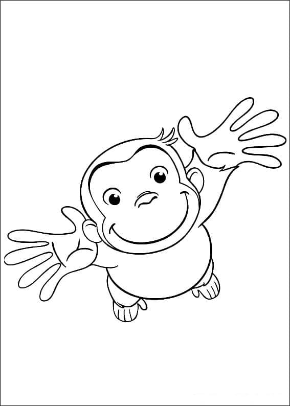 Malvorlage: Curious George (Cartoon-Charaktere) #211225 - Kostenlose Malvorlagen zum Ausdrucken