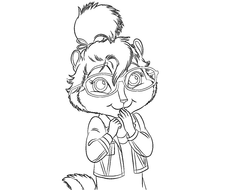 Malvorlage: Alvin und the Chipmunks (Cartoons und Animationsserien) #128442 - Kostenlose Malvorlagen zum Ausdrucken