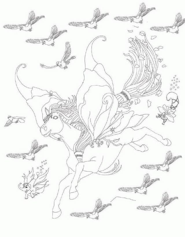 Malvorlage: Bella Sara (Cartoons und Animationsserien) #209674 - Kostenlose Malvorlagen zum Ausdrucken