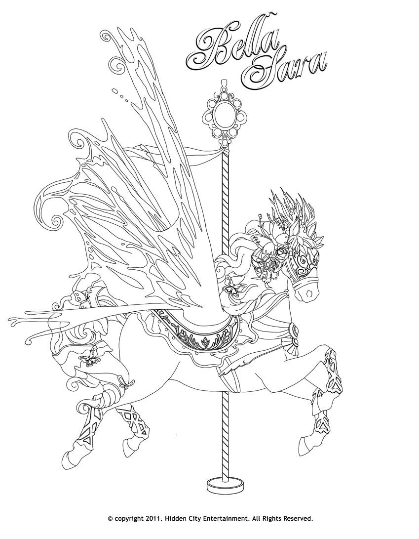 Malvorlage: Bella Sara (Cartoons und Animationsserien) #41309 - Kostenlose Malvorlagen zum Ausdrucken