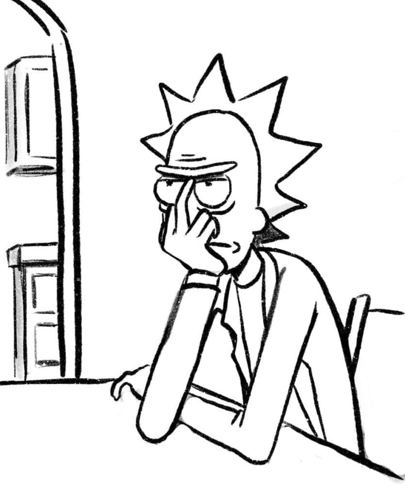 Malvorlage: Rick und Morty (Cartoons und Animationsserien) #208206 - Kostenlose Malvorlagen zum Ausdrucken