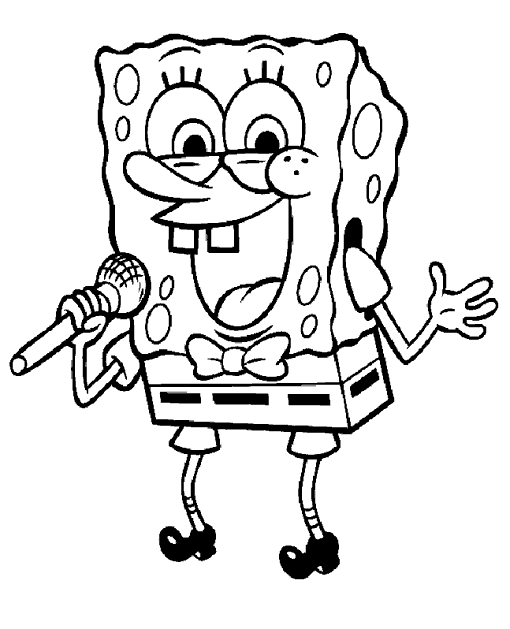 Malvorlage: SquareBob SquarePants (Cartoons und Animationsserien) #33499 - Kostenlose Malvorlagen zum Ausdrucken