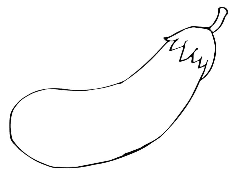 Malvorlage: Aubergine (Essen und Ernährung) #207468 - Kostenlose Malvorlagen zum Ausdrucken