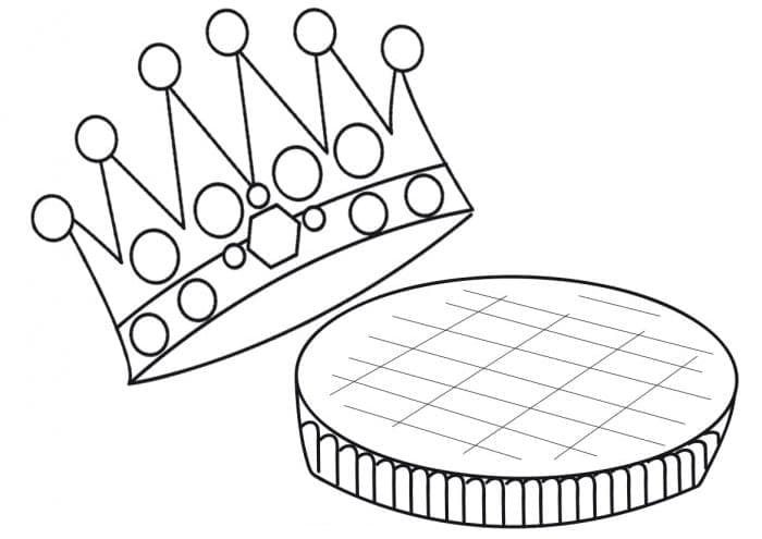 Malvorlage: Dreikönigskuchen (Essen und Ernährung) #178360 - Kostenlose Malvorlagen zum Ausdrucken