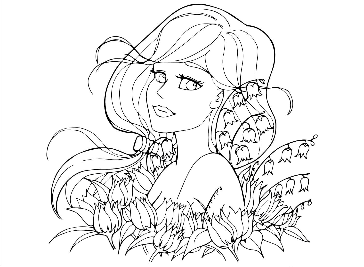 Malvorlage: Teenager-Mädchen (Familie und Freunde) #194495 - Kostenlose Malvorlagen zum Ausdrucken