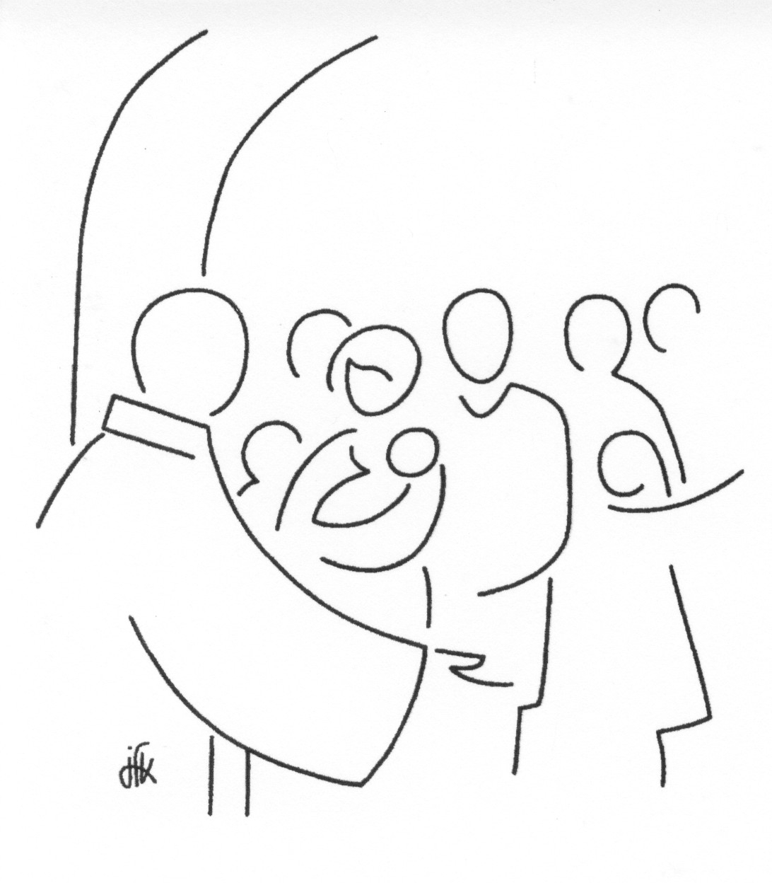 Malvorlage: Taufe (Feiertage und Feiern) #57460 - Kostenlose Malvorlagen zum Ausdrucken