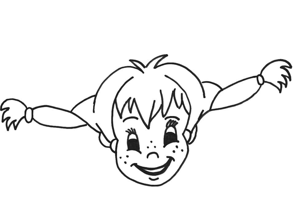 Malvorlage: Pippi Langstrumpf (Filme und TV-Serien) #208353 - Kostenlose Malvorlagen zum Ausdrucken