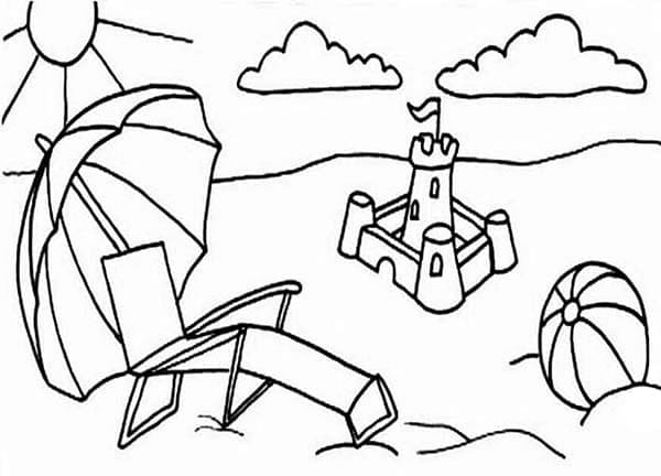 Malvorlage: Sandburg (Gebäude und Architektur) #204754 - Kostenlose Malvorlagen zum Ausdrucken