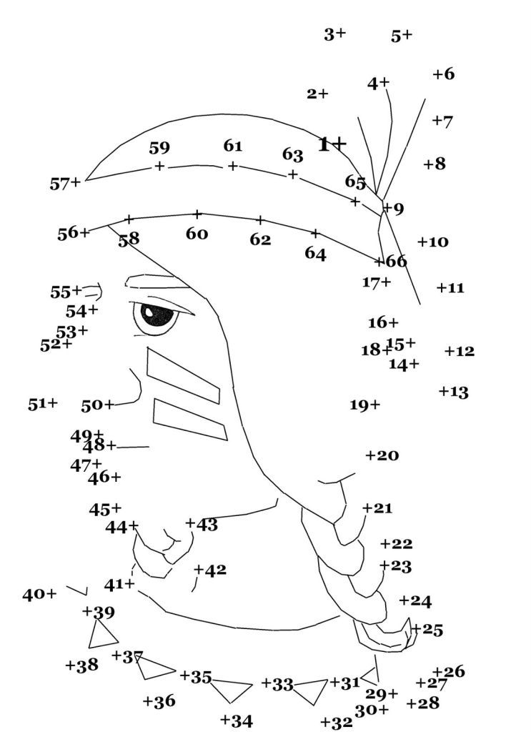 Malvorlage: Punkt zu Punkt Färbung (Malen nach Zahlen) #125828 - Kostenlose Malvorlagen zum Ausdrucken