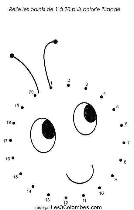 Malvorlage: Punkt zu Punkt Färbung (Malen nach Zahlen) #125837 - Kostenlose Malvorlagen zum Ausdrucken