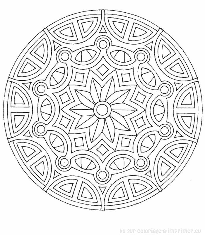 Malvorlage: Stern-Mandalas (Mandalas) #118022 - Kostenlose Malvorlagen zum Ausdrucken