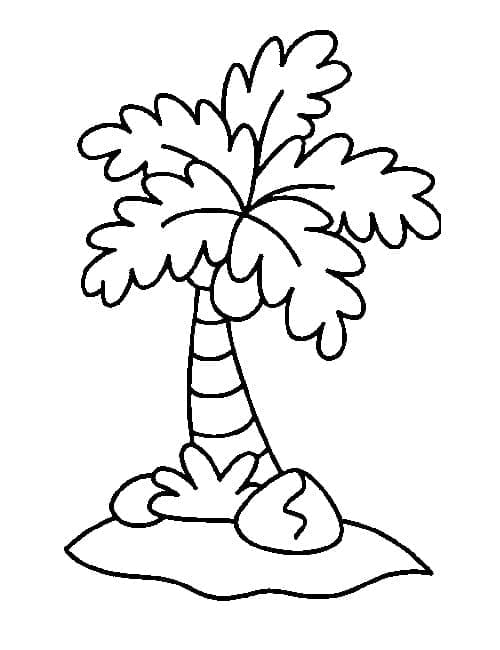 Malvorlage: Insel (Natur und Jahreszeiten) #201002 - Kostenlose Malvorlagen zum Ausdrucken