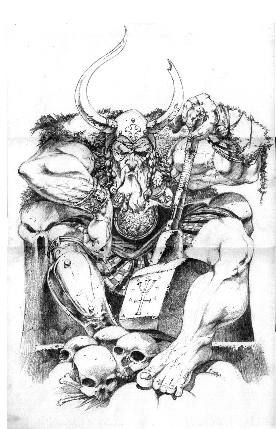 Malvorlage: Nordische Mythologie (Religion und Mythologie) #110560 - Kostenlose Malvorlagen zum Ausdrucken